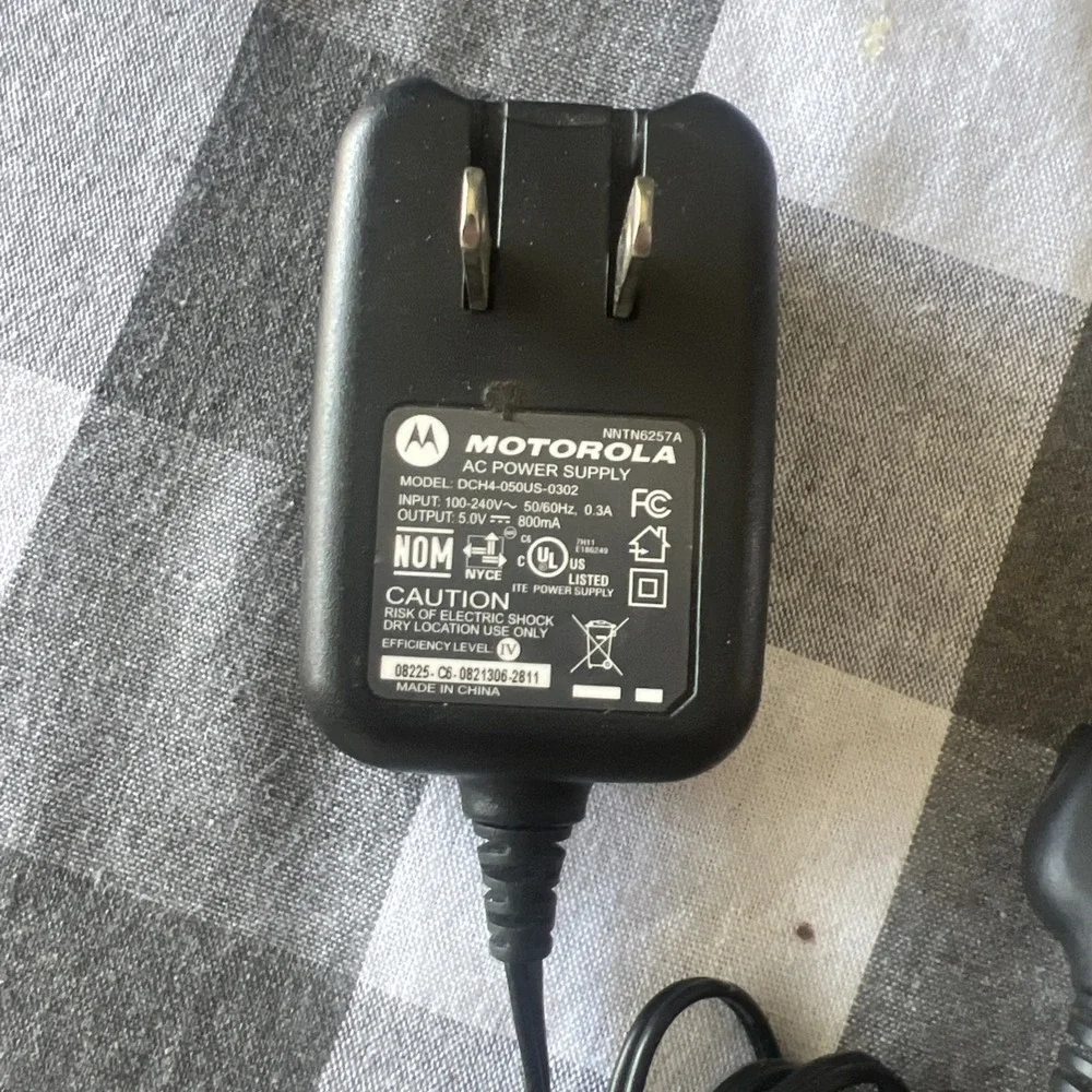 Motorola Ac Power Supply Model D G4-050us-0302